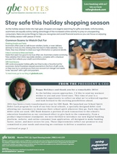 GBC Notes Newsletter - December 2024