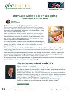 GBC Notes - December 2025