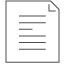 Icon of a statement page.